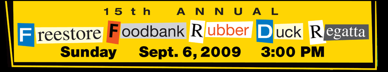 Rubber Duck Regatta 2009 Banner